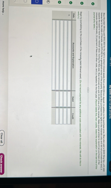 Blue Mountain Mining paid $ 5 8 2 , 8 0 0 for the