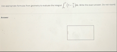 Use appropriate formulas from geometry to