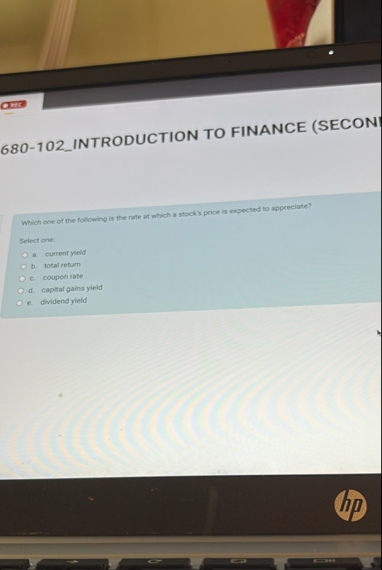 6 8 0 - 1 0 2 _ INTRODUCTION TO FINANCE ( SECON