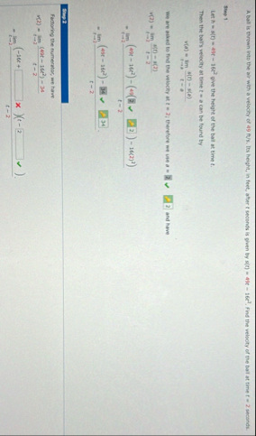 A ball is thrown into the air with a velocior of