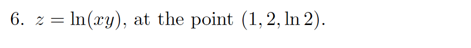 Find the equation o f the tangent plane t o the