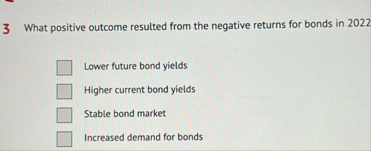 3 What positive outcome resulted from the