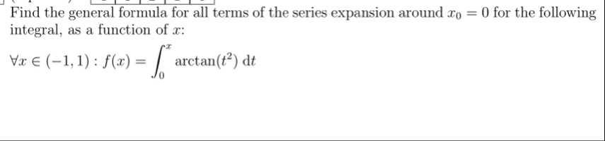 Find the general formula for all terms of the