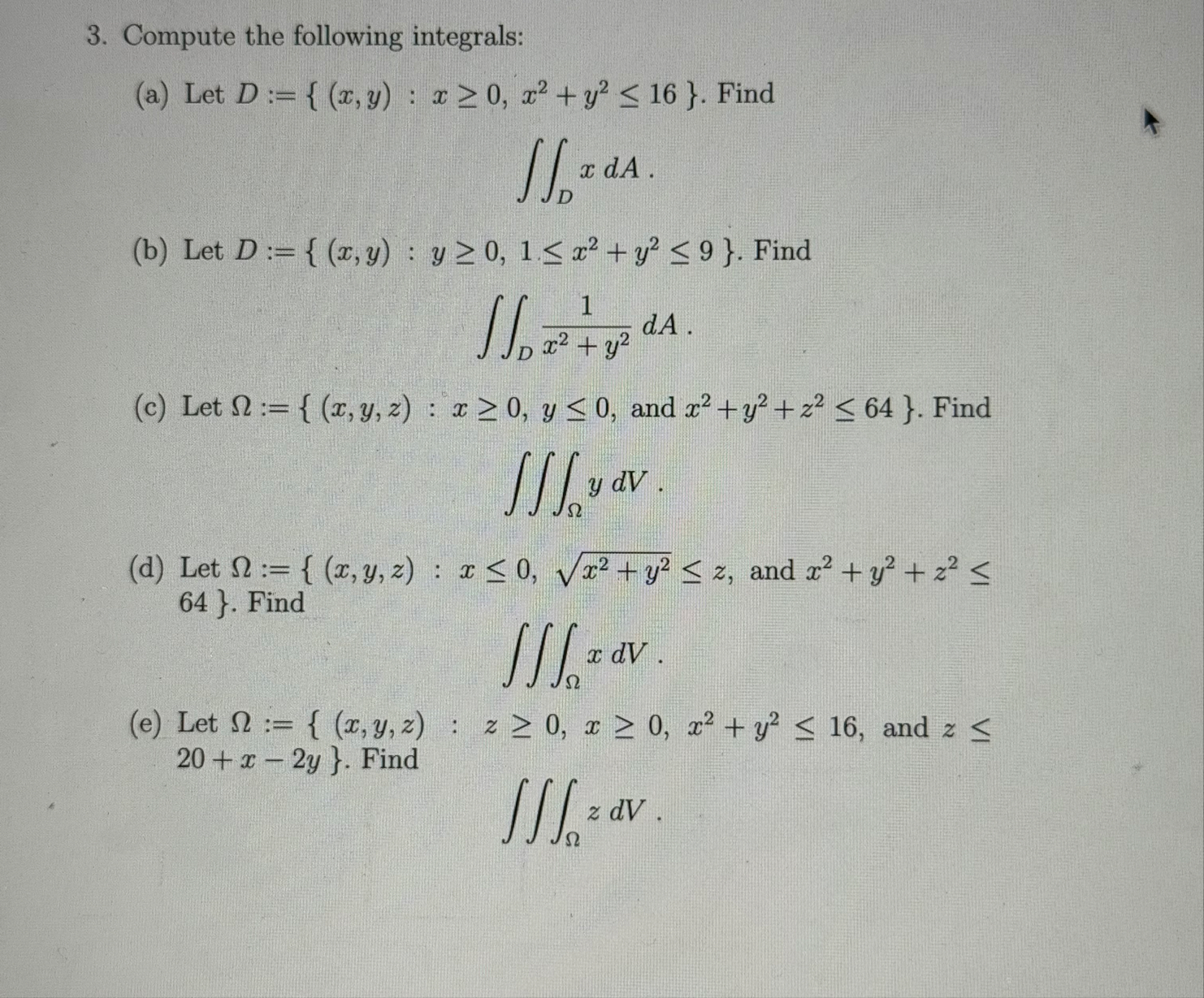 CPLEASE COMPLETE A - E SHOWING FULL