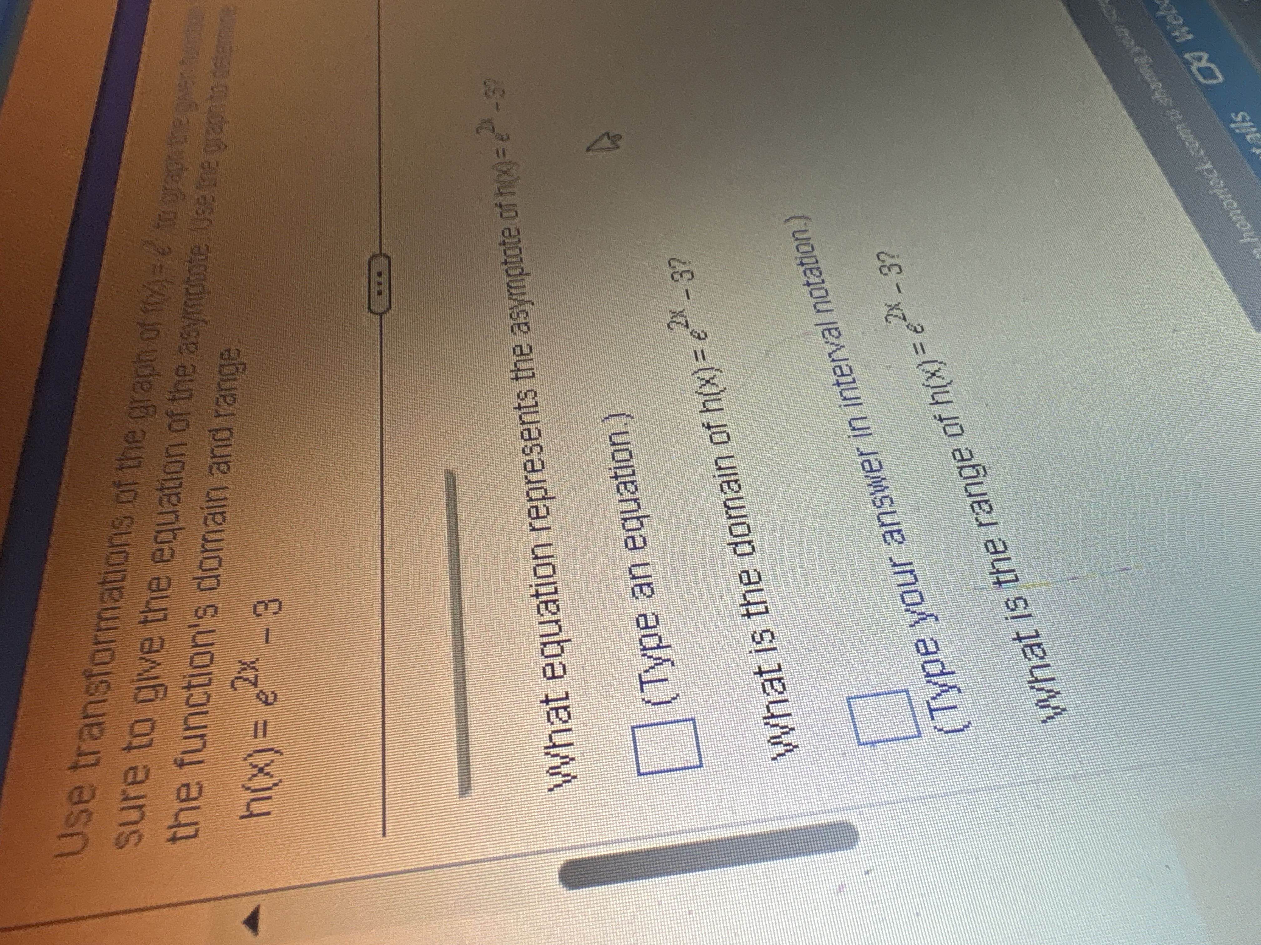 Use transformations o f the graph o f fin = 6 t o