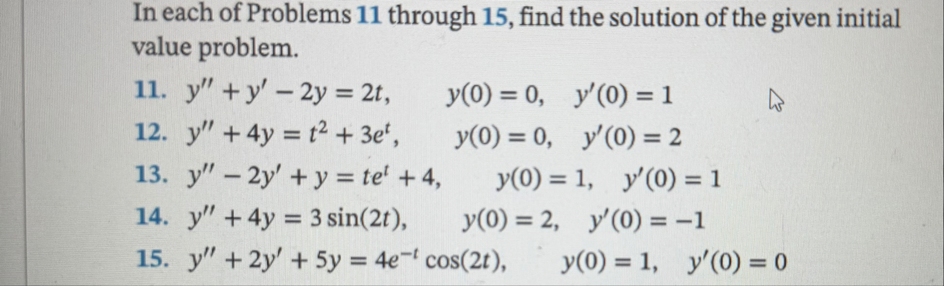 Just solve 1 3 , find the solution of the given