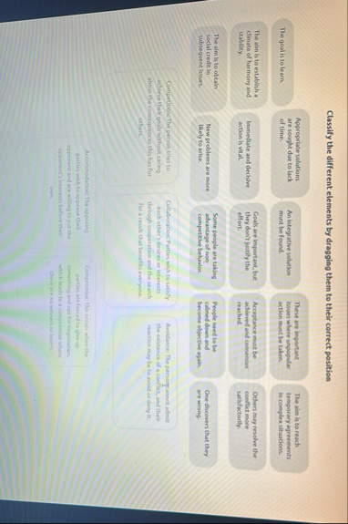 Match the different elements by Grouping them to