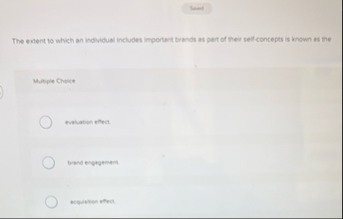 The extent to which an individual includes