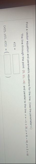 ( h ) Two planes perpendicular to a line are