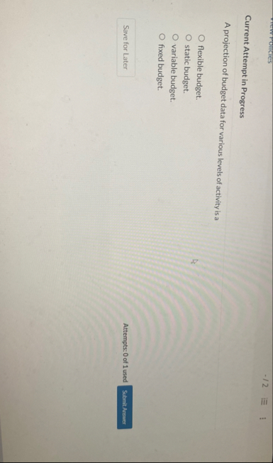 - 1 2 Current Attempt in Progress A projection of