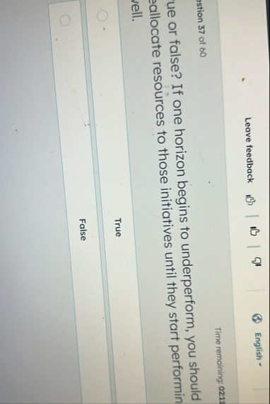 Leave feedback B ) B g r a d ' English Time