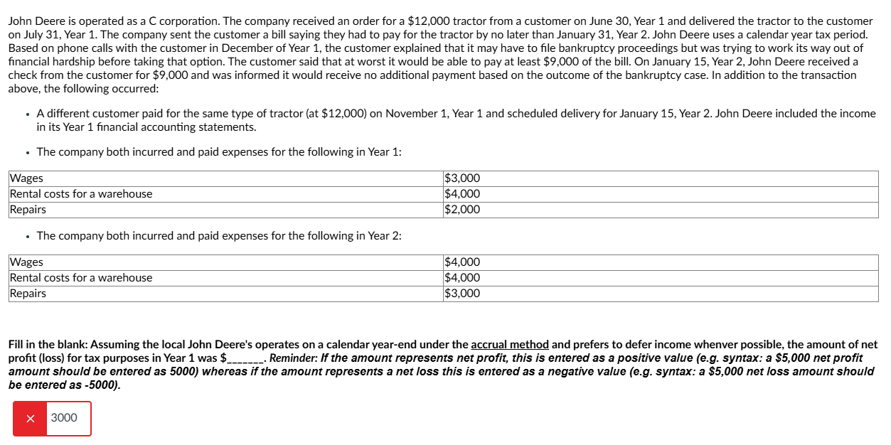 Fill in the blank: Assuming the local John