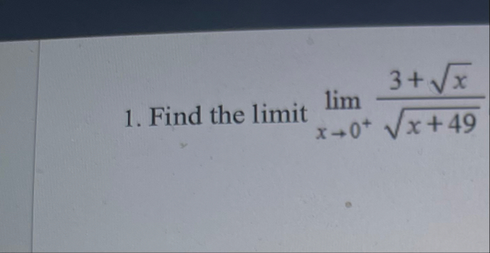 Find the limit lim x 0 3 x 2 x 4 9 2