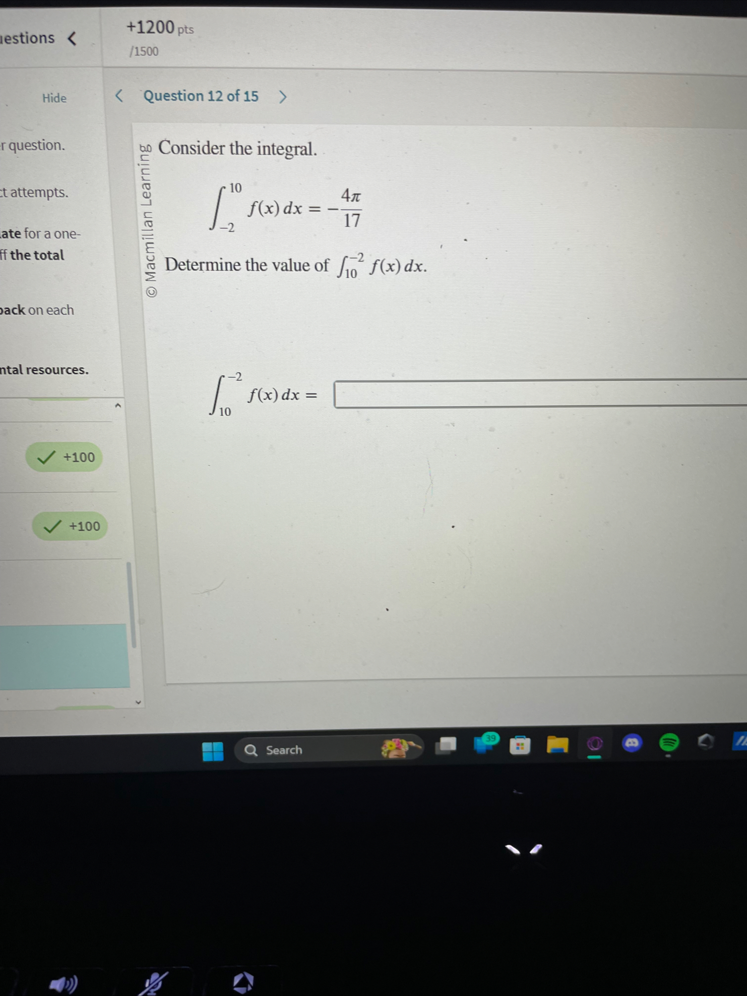 restions 1 2 0 0 pts / 1 5 0 0 Hide r question. t