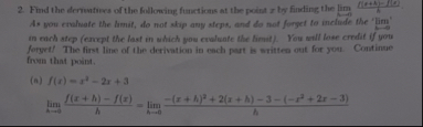 Find the denuities of the following furctions at