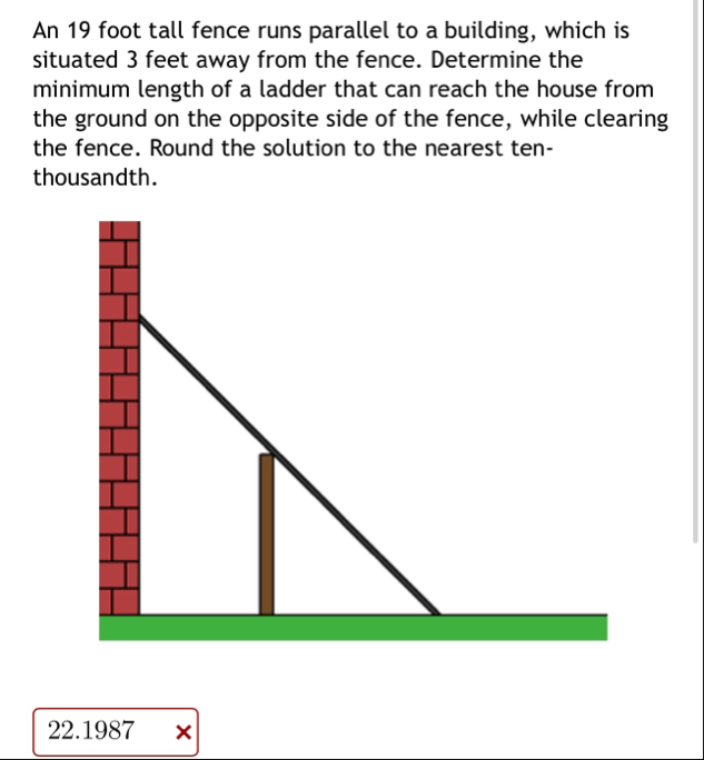 An 1 9 foot tall fence runs parallel to a