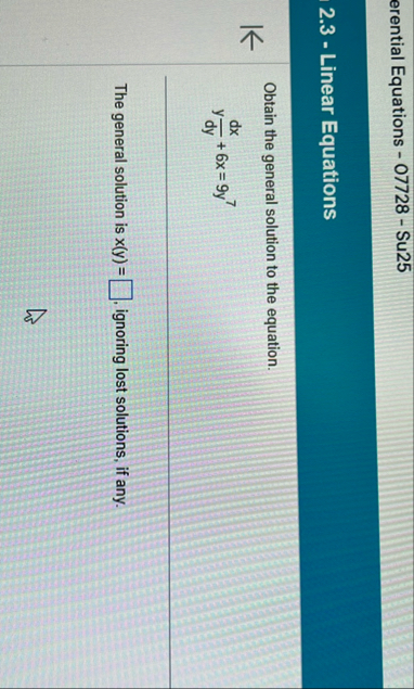 erential Equations - 0 7 7 2 8 - Su 2 5 2 . 3 -