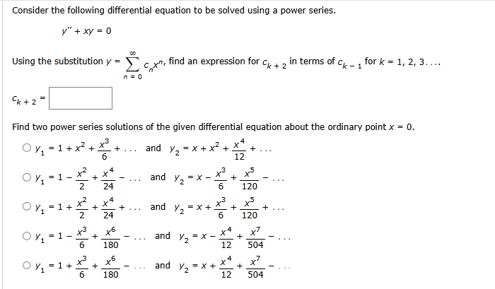 Consider the following differential equation t o