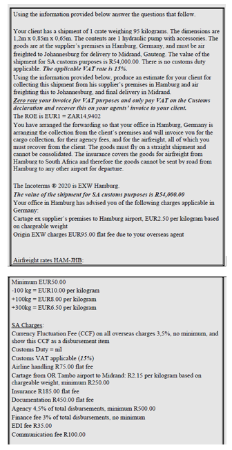 Question 1 : With reference to the case study,