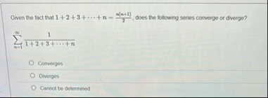Given the fact that 1 2 3 cdots n = N ( n 1 ) 2 ,