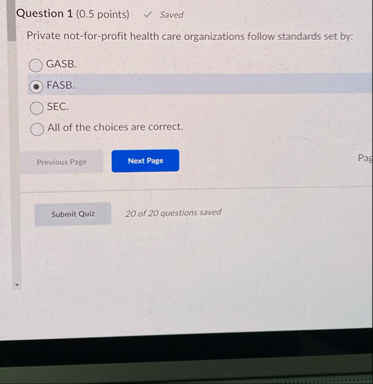 Question 1 ( 0 . 5 points ) Saved Private not -