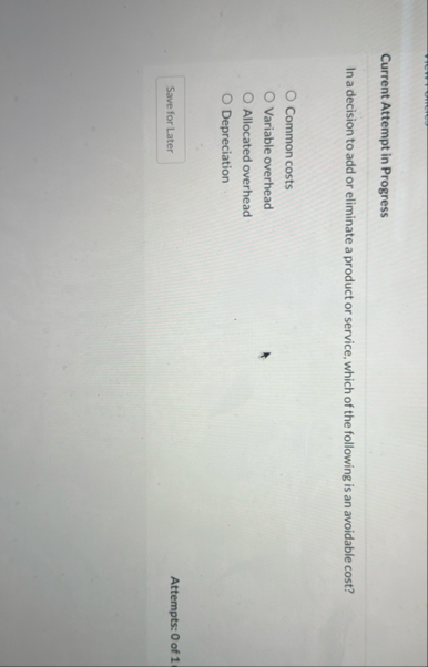 Current Attempt in Progress In a decision to add