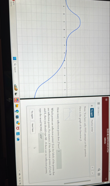 Ch 3 sec 1 2 . < , Noer: You have only FIVE