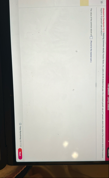 m = 2 n n n require a 1 0 percent rate of return?