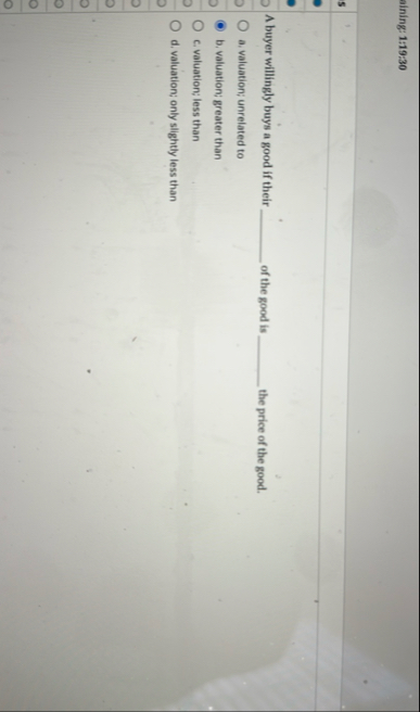 aining: 1 : 1 9 : 3 0 5 A buyer willingly buys a