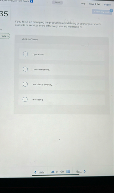 mprenensive Final Exam Help Sarve 8 Exit Submit 3