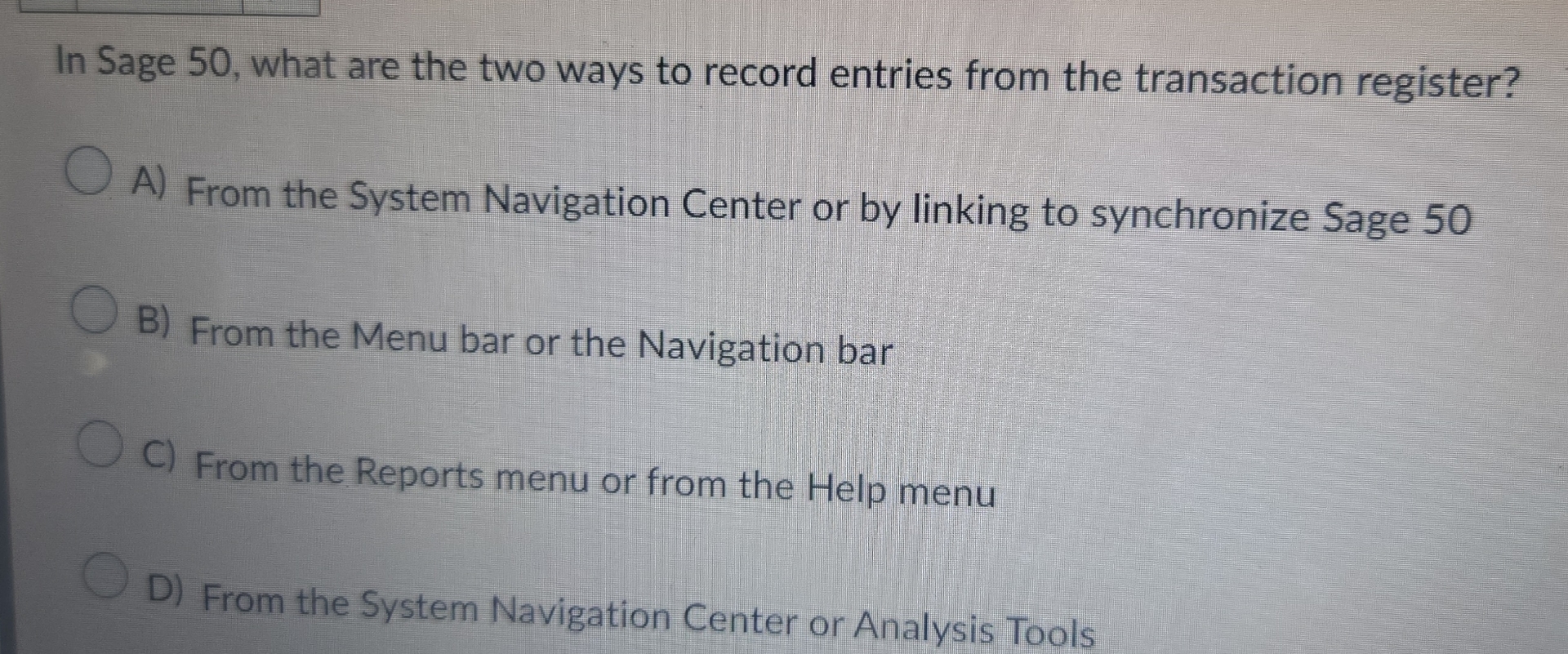 In Sage 5 0 , what are the two ways to record
