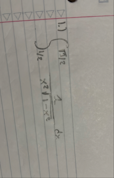 1 . ) 1 2 3 2 2 1 x 2 1 - x 2 2 d x