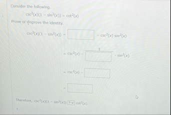 Consider the following. m e n 2 ( x ) ( x - s i n