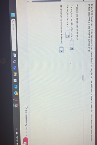 Drum Tight Containers is designing an open - top,