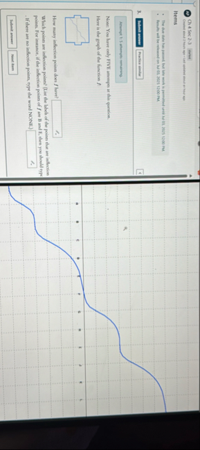 Ch 4 Sec 2 . 3 meter Items The doe date has pased