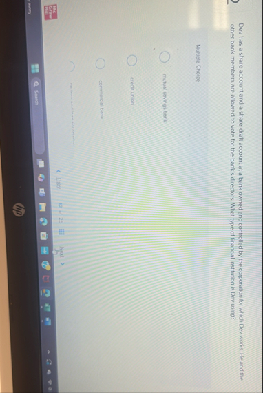 Dev has a share account and a share draft account