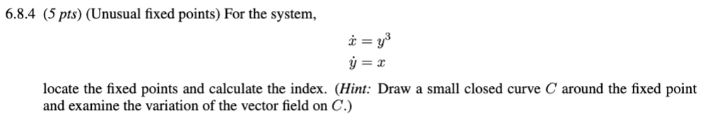 6 . 8 . 4 ( 5 p t s ) ( U n u s u a l fixed