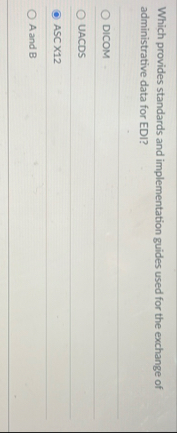 Which provides standards and implementation