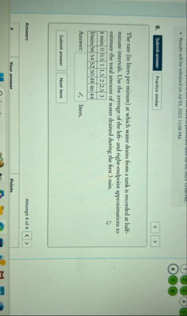 Results will be released on Jul 0 3 , 2 0 2 5 1 2