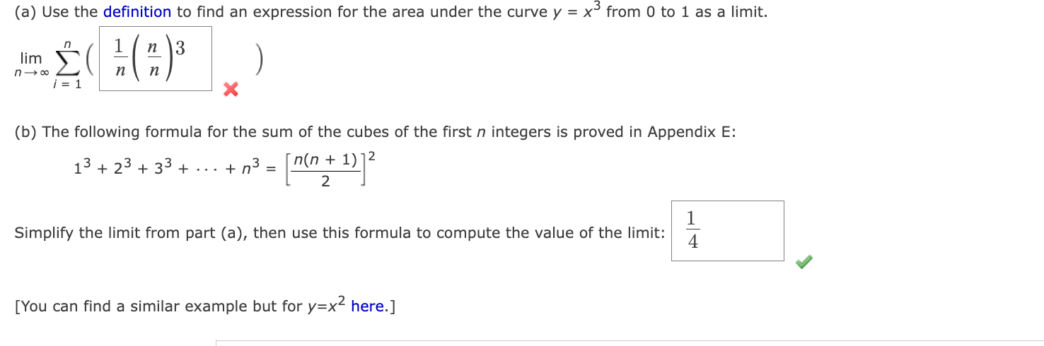 ( a ) Use the definition t o find a n expression
