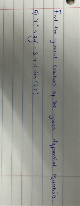 Find the ejencral solution of the given