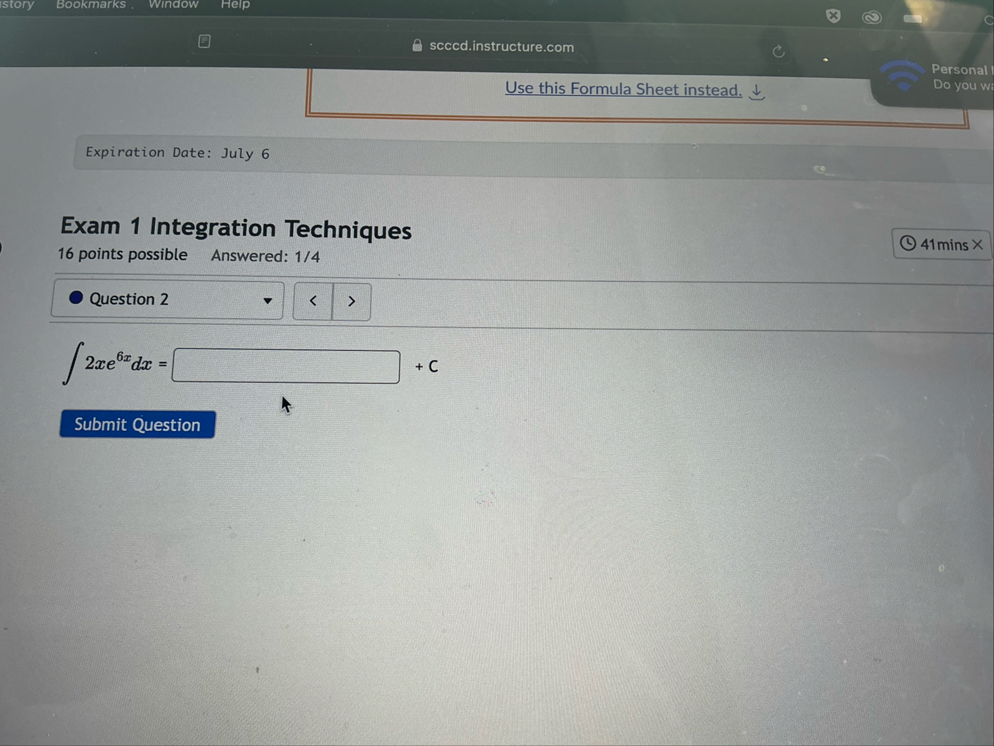 Bookmarks Window Help scccd . instructure.com