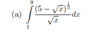 ( a ) 1 9 ( 5 - x 2 ) 1 3 x 2 d x