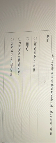 allows patients to see their records and make