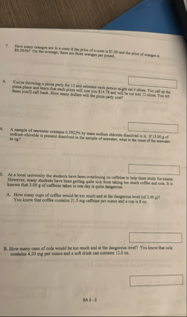 How many orages are in a crate if the price of a