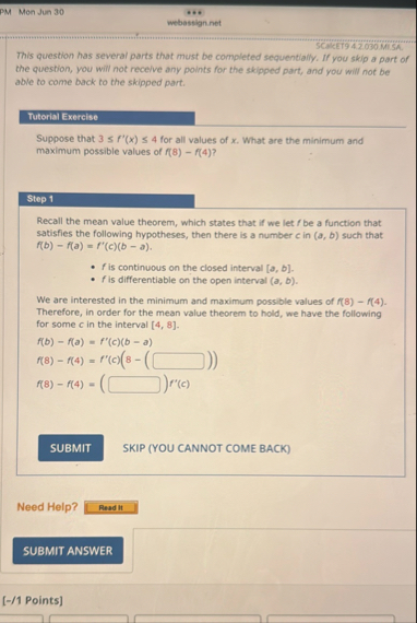 PM Mon Jun 3 0 SCAICET 9 4 . 2 . 0 3 0 . MI . SA