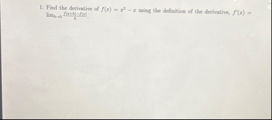 answer asap! thanks! Find the derivative of f ( x