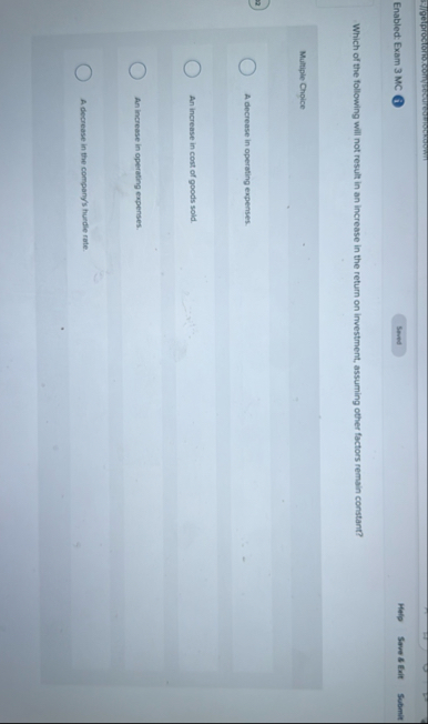 Algelprotorizecompedrestionsomin Enabled: Exam 3