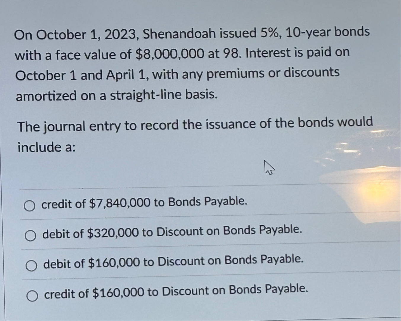 On October 1 , 2 0 2 3 , Shenandoah issued 5 % ,
