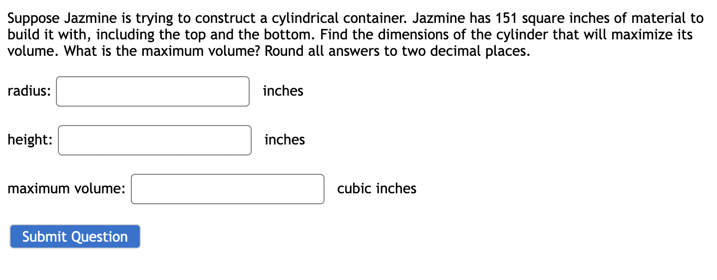 Suppose Jazmine is trying to construct a